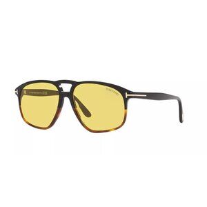 New Authentic Tom Ford Pierre Amber FT1000/S 05E Navigator Sunglasses